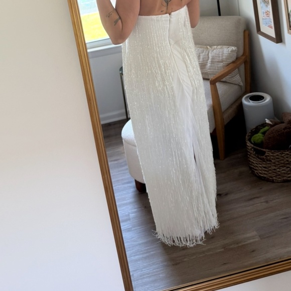 Baobab Sarakiniko Magia Fringed Strapless Maxi Dress - Picture 1 of 2